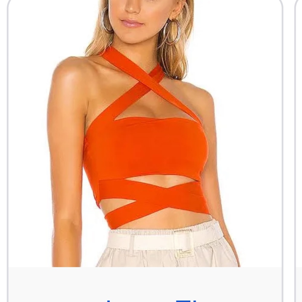 Super down orange going out top